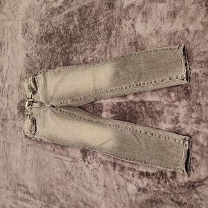 Blackish-gray high waist Good American skinny jeans size 26!
